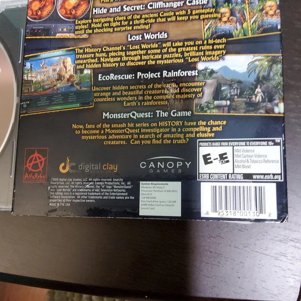 Mega Collection 6 Games w/ Xtra Disc